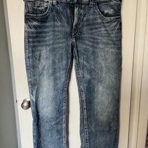 Men's Silver Jeans